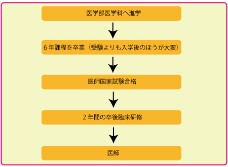 医師になるまでの道のり