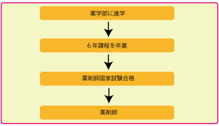 薬剤師になるまでの道のり